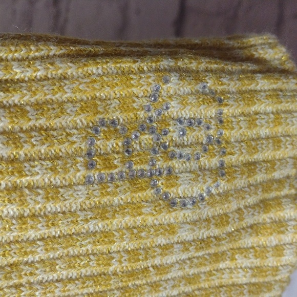 Rocawear Yellow and Gray Cowl Neck Sweater (XL) - Picture 3 of 6